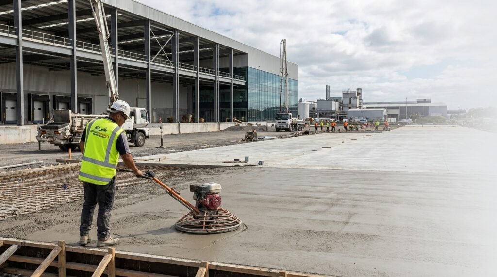 Concrete Driveways South Auckland - Commercial 3